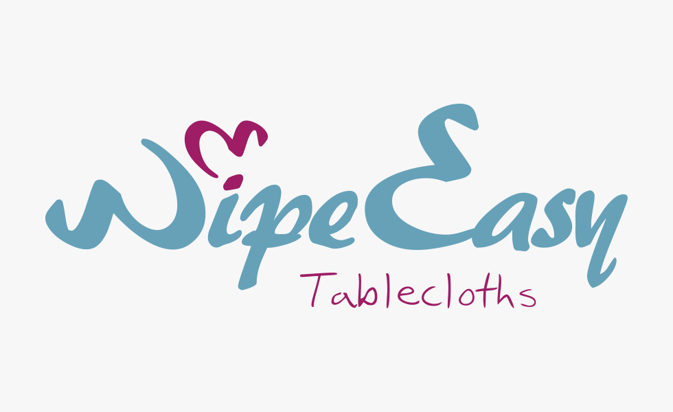 Web and brand design, Wipe Easy Tablecloths. Greensplash Design