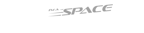 Space Person logo, Greensplash Design.