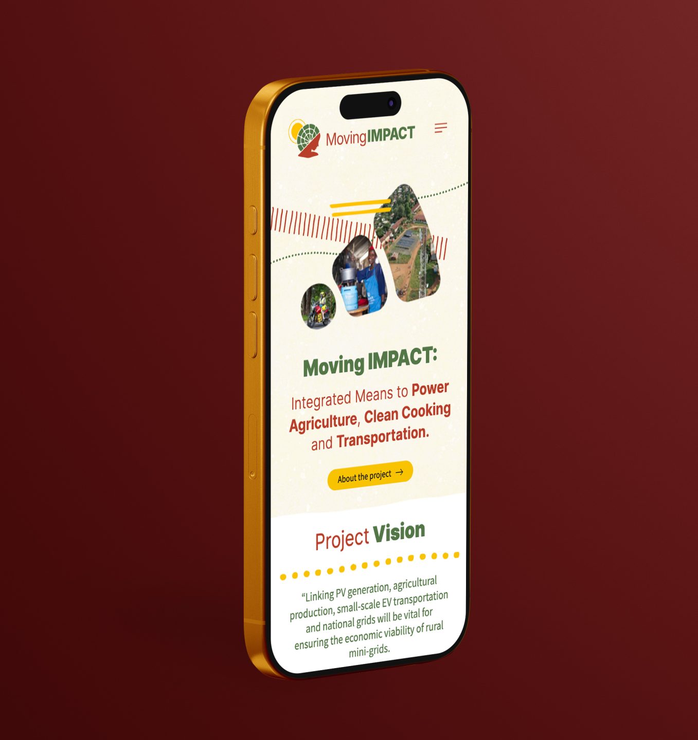 IMPERIAL: Moving IMPACT web design